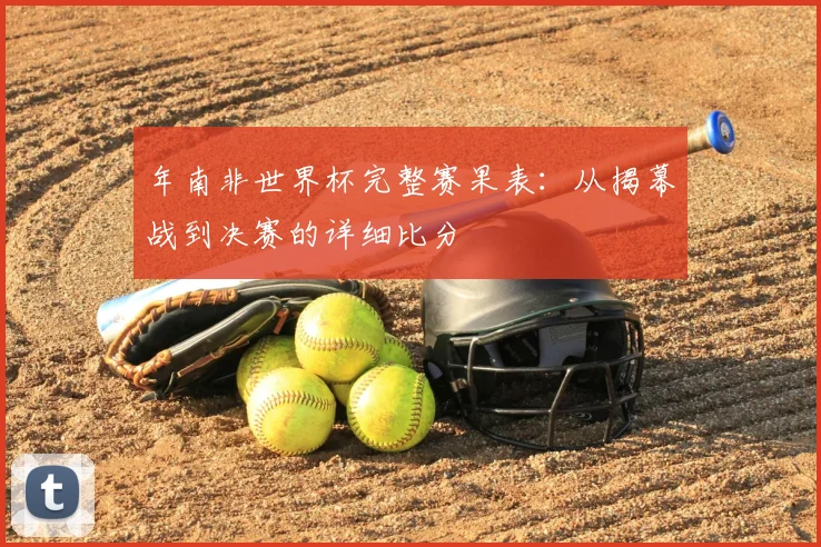 年南非世界杯完整赛果表:从揭幕战到决赛的详细比分