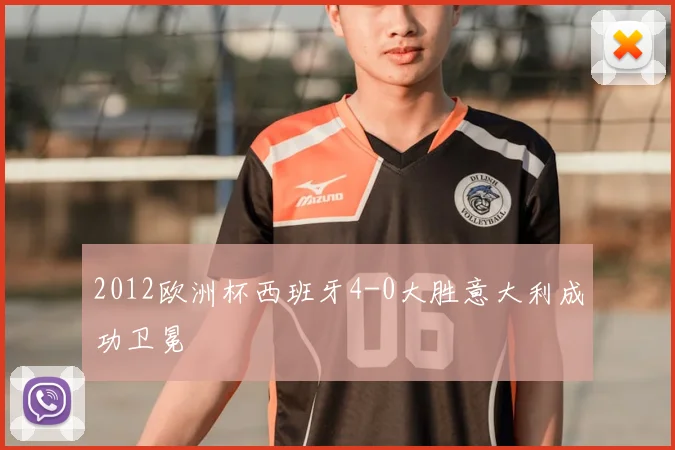 2012欧洲杯西班牙4-0大胜意大利成功卫冕